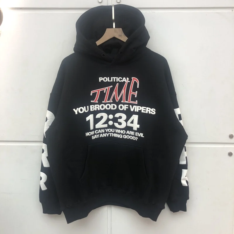 

New 2021 Men Classic Retro Foam RRR123 Hoodies Hoody hooded Sweatshirts velvet Cotton Drake Thick Fleece Street Hip hop #A281