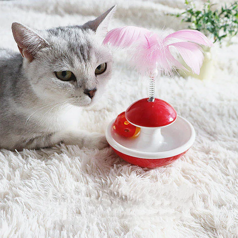 

Cat Toy Feather Toys for Cats Do Not Fall Bells Playing Ball Cats Feather Toy Pet Supplies Ball Toys Cat Accessories Pet Product
