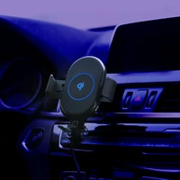 automatic 15w sensing qi car wireless charger for iphone x xiaomi samsung auto clamping fast wireless charging car holder phone