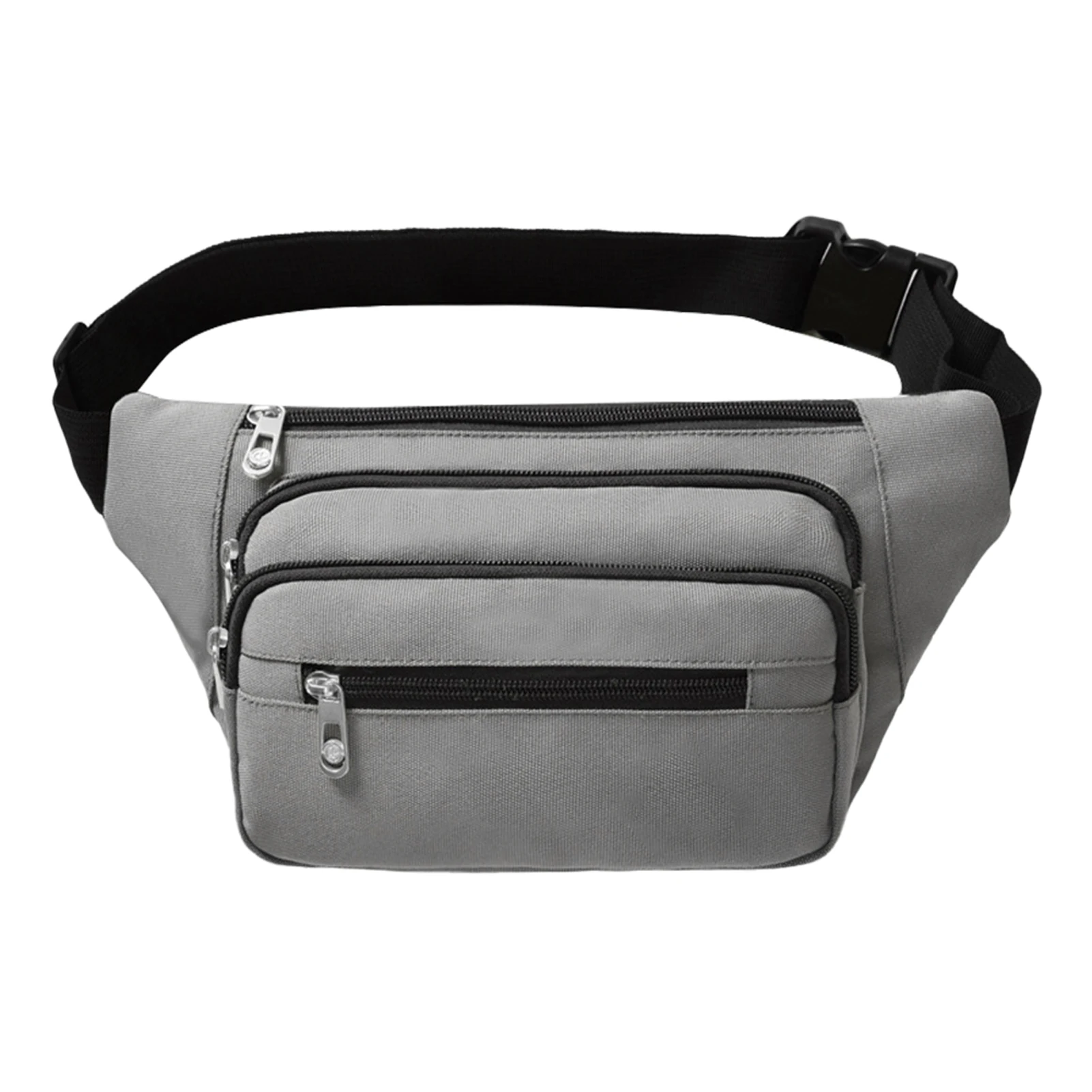 

Adjustable Belt Waist Bag Portable Waterproof Running Men Women Zipper Closure Fanny Pack Decoration Outdoor Sports PU Practical