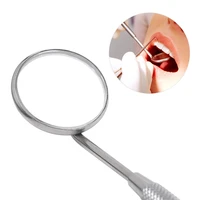 3pcs stainless steel instruments dental tool mouth mirror probe plier tweezer teeth clean hygiene kit for oral examination clean