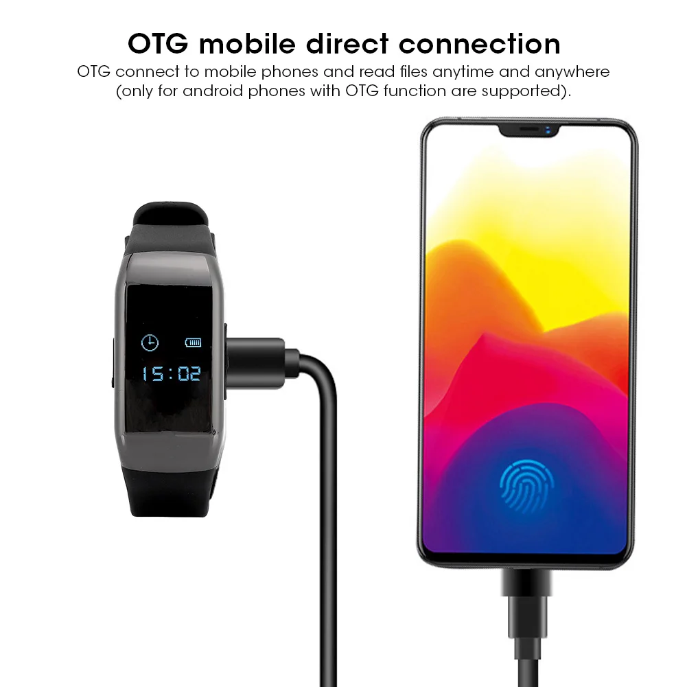 HD 1080P Камера браслет часы цифровой Аудио Диктофон Регистраторы Шум рекордер