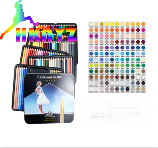 

0riginal Prismacolor Premier Colored Pencils Soft Core 36 48 72 150 color Art Coloured Pencil Professional Drawing Prismacolor
