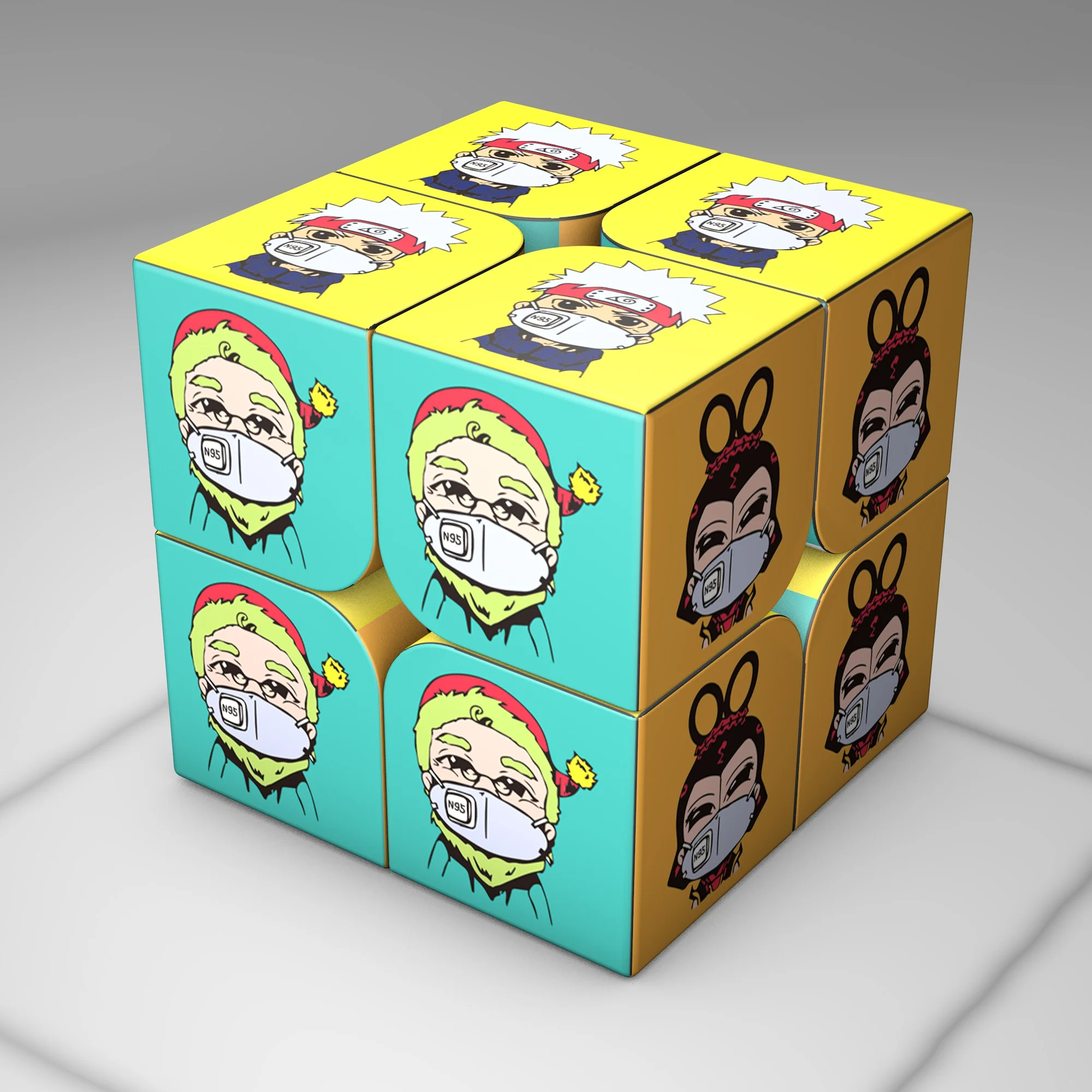 Коллекция HelloCube V3 Memorial Edition 3x3x3 волшебный куб профессиональная игрушка по