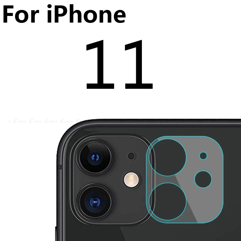 Для iPhone 11 Pro Max задняя камера объектив для iPhone 11 Pro XS Max X XR 8 7 6 6S Plus Защитная пленка для экрана - Цвет: For iPhone 11