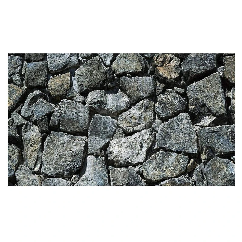 3D эффект аквариум фон Rock плакат с камнем ПВХ украшения Ландшафт высокой четкости