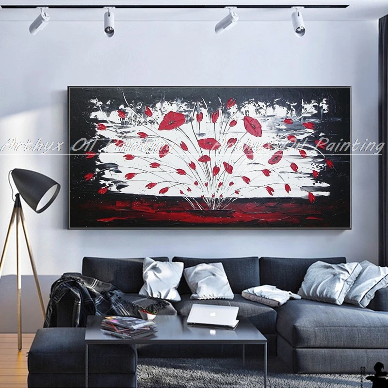 Arthyx ручная роспись современная абстрактная палитра нож холст Масляные картины