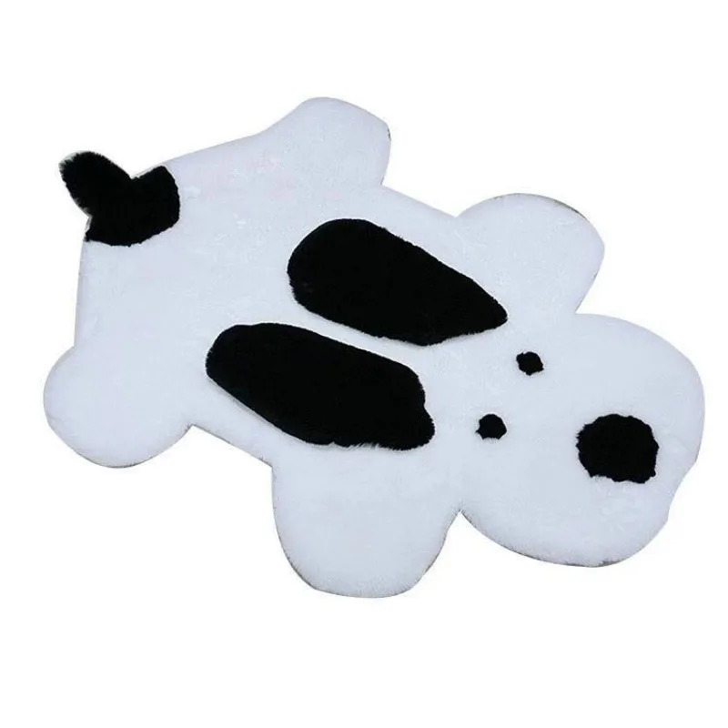 Черно белая панда Медведь Овцы щенок искусственный мех шерсть ковры коврики