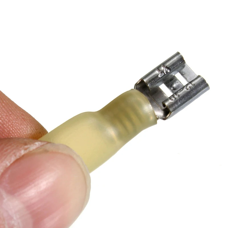 10 шт. обжимные клеммы гнездовой изолированный Соединительный Кабельный