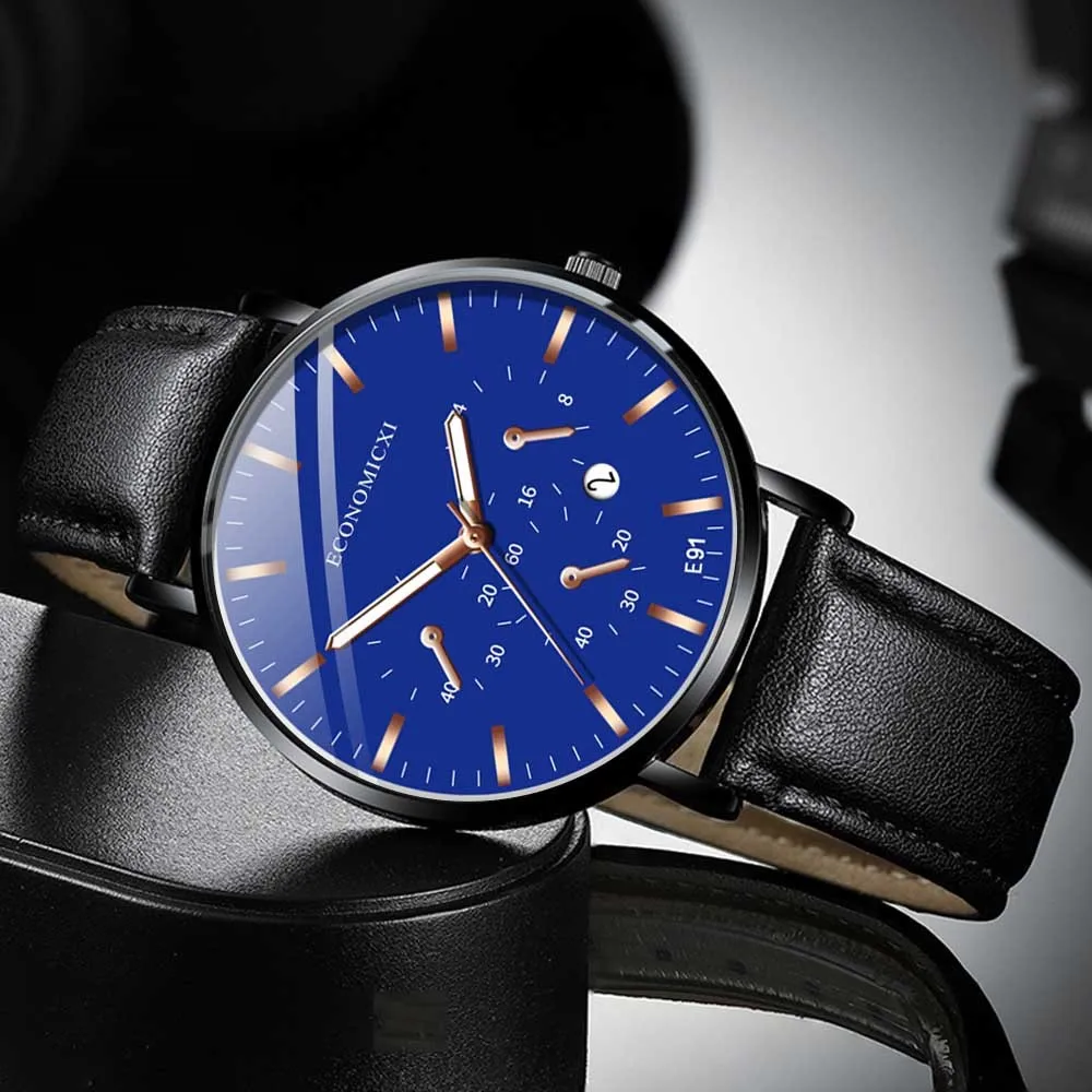 Повседневные кварцевые часы мужские Топ люксовый бренд наручные Мужские для