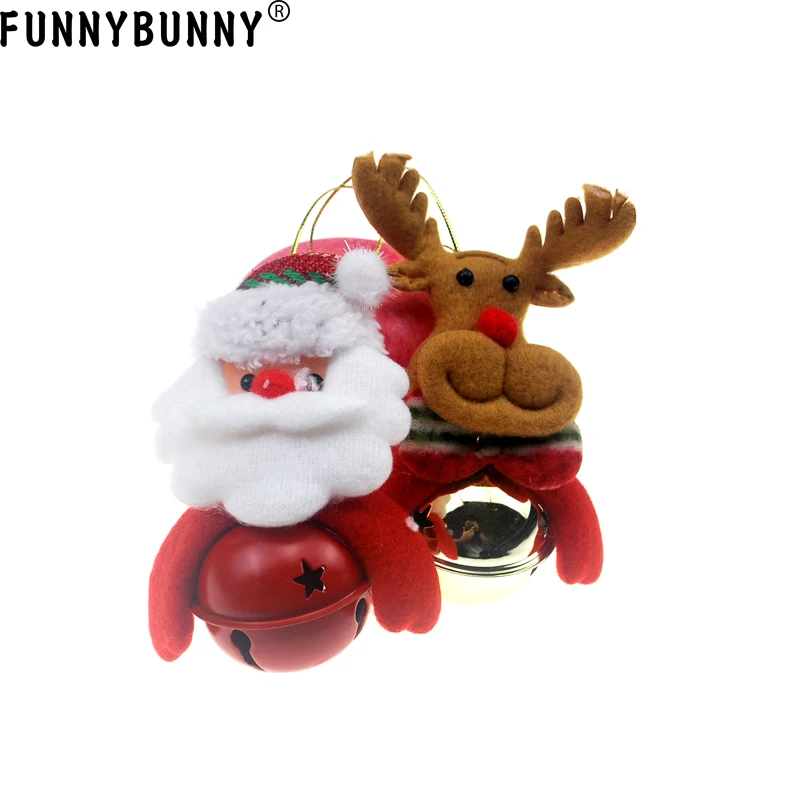 FUNNYBUNNY рождественские колокольчики для украшения дома Рождественская елка