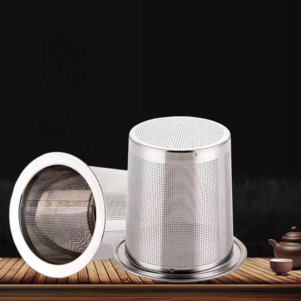 

Stainless Steel Tea Infuser Silver Mesh Safe Density Reusable Tea Strainer Herb Tea Tools Supplies Kitchen Accessories