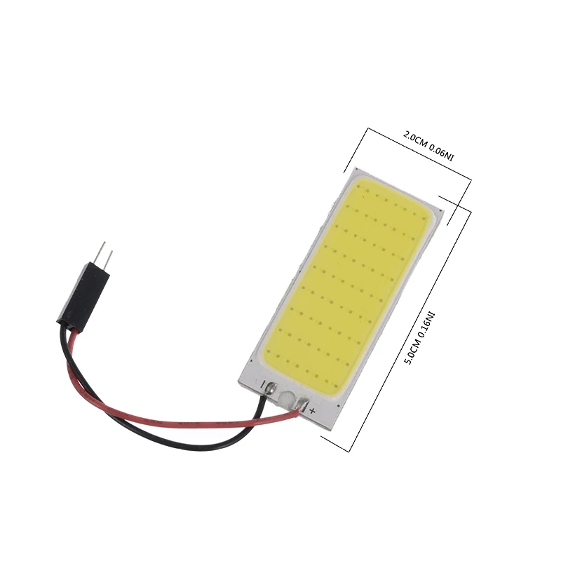 1 шт. Cob 36 светодиодсветильник 12 В 24 в Smd комнатные лампы с T10 + фестон-адаптер