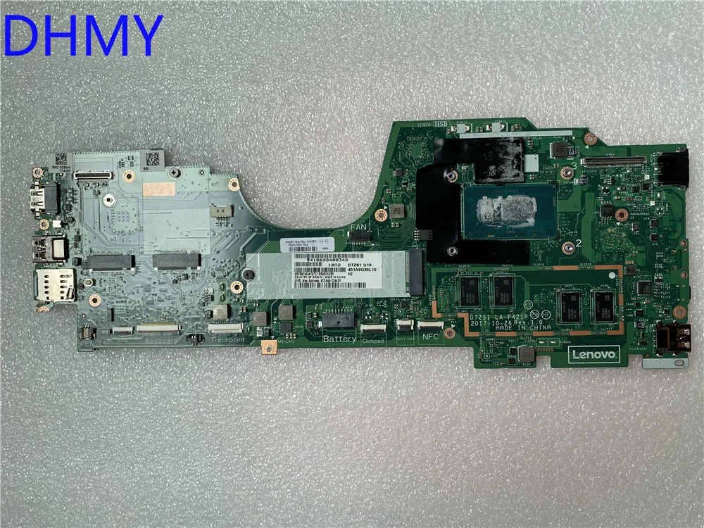 Verkaufen Original Laptop Lenovo ThinkPad X380 Yoga Motherboard I7-8550U UMA 16GB 02DA012