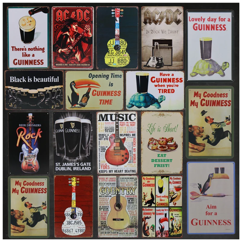 Винтажные металлические ретро наклейки Оловянная табличка оловянные знаки