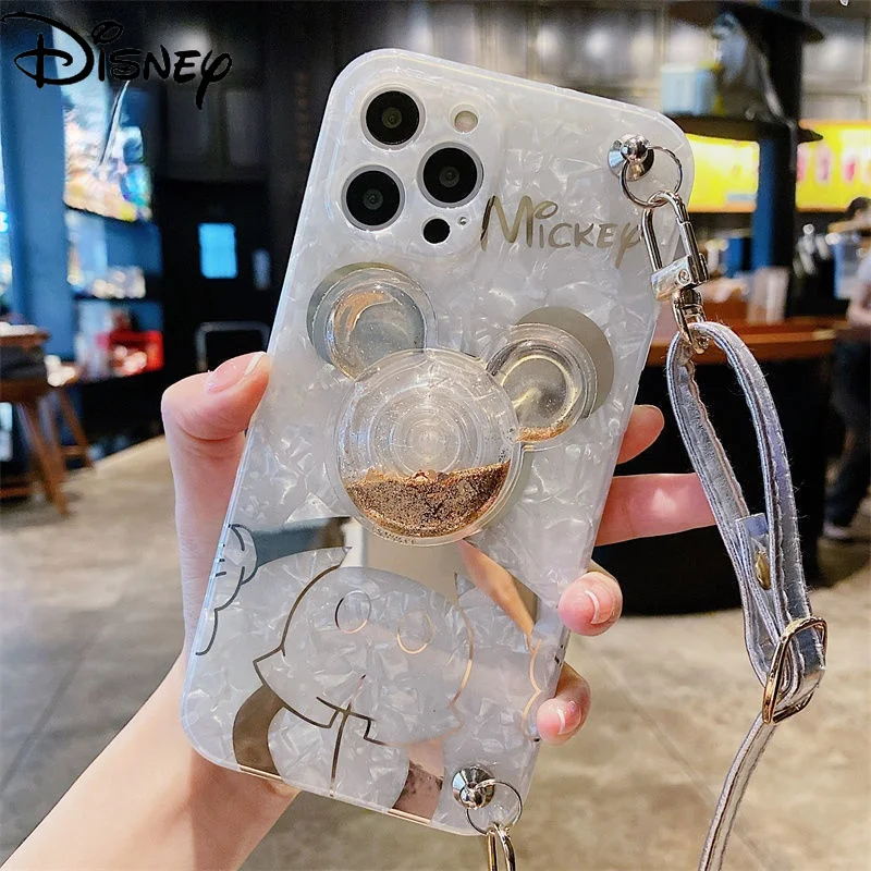 

Disney Minnie Mickey Cartoon Cute Stand Silicone Phone Case for IPhone13 13Pro 13Promax 12 12Pro Max 11Pro X XS XR 7 8Plus Cover