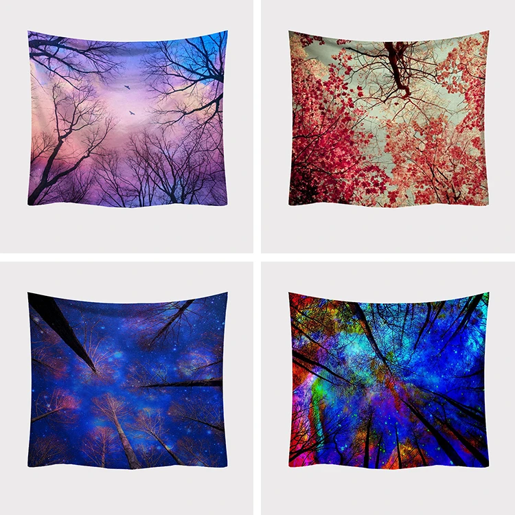 Настенный гобелен в стиле хиппи ретро домашний декор Йога пляжный коврик