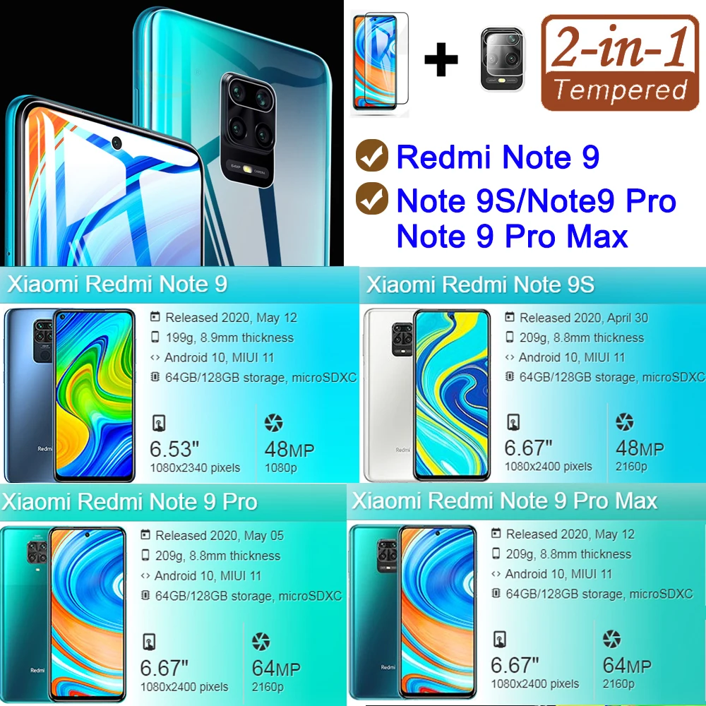 Чехол для Redmi Note 9s xiaomi red mi note9 9 pro max с крышкой объектива камеры note9s s xaomi redme note9pro