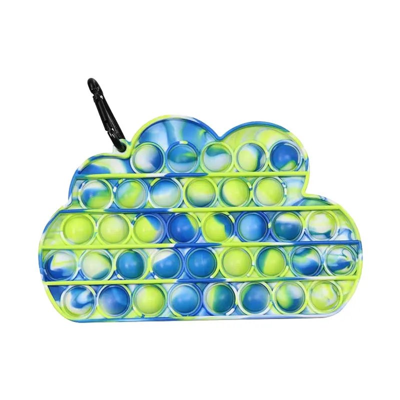 

Push Pops Bubble Sensory Toy For Autism Special Needs Adhd Autism Squishy Stress Reliever Toys Kid Funny Anti-Stress Fidget Toys