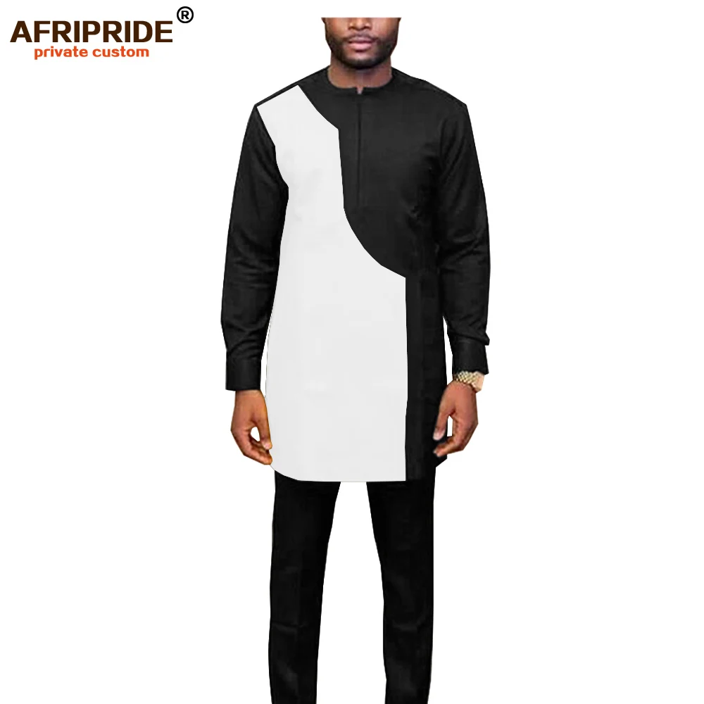 2019 африканская Мужская одежда традиционный комплект женская Дашики пальто и