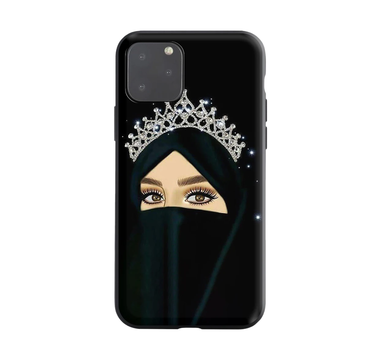 

Muslim Islamic Arabic Hijab Girl Silicone Case for Apple iPhone 12 Mini 11 Pro XS X XR Max 8 7 6S 6 Plus SE 5S