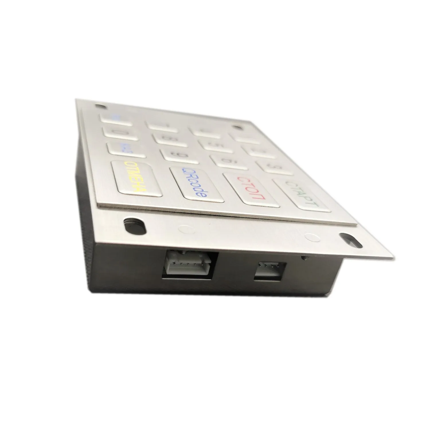 Пыленепроницаемая Usb металлическая клавиатура с матричным портом 4x4