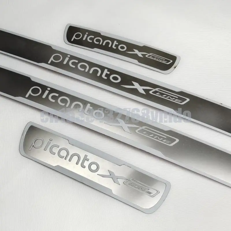 Автомобильные аксессуары для Kia Picanto xline X line накладка из нержавеющей стали на