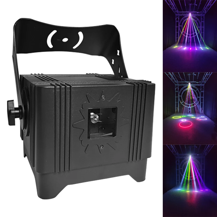 

Waterproof 3W RGB Animation Laser Light DMX512 Projector IP65 Outdoor DJ Disco Concert Stage Effects Professional Stage Equipmen