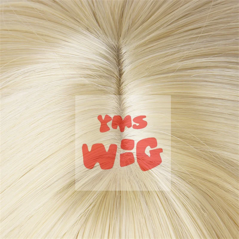 Game Identity V Toy Merchant Anne Lester Косплей Парик Желтый Двойная Коса Волосы Термостойкие