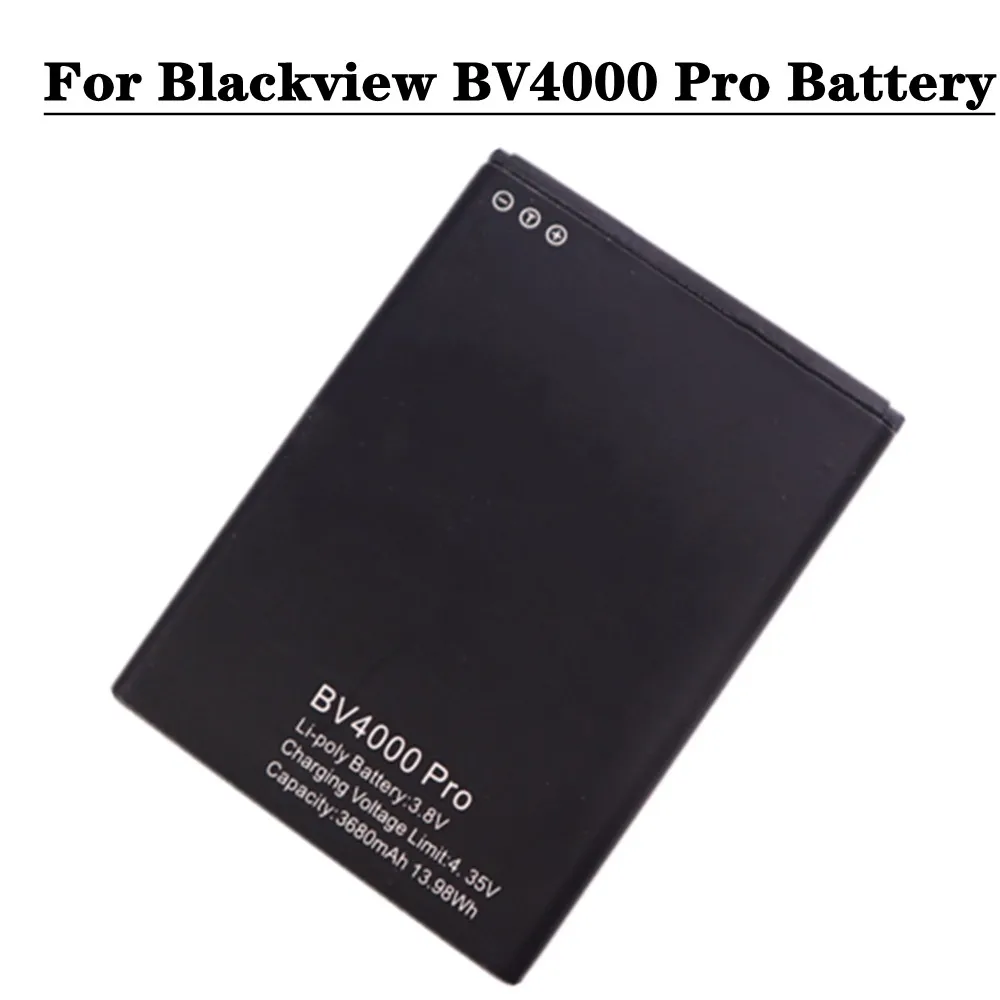 

BV4000 Pro Phone Battery For Blackview BV4000 Pro MTK6580A 3680mAh High Quality Replacement Batteries