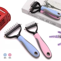 dog comb brush cat hair accessories knotting depilatory stainless steel knotting knife prevent static electricity
