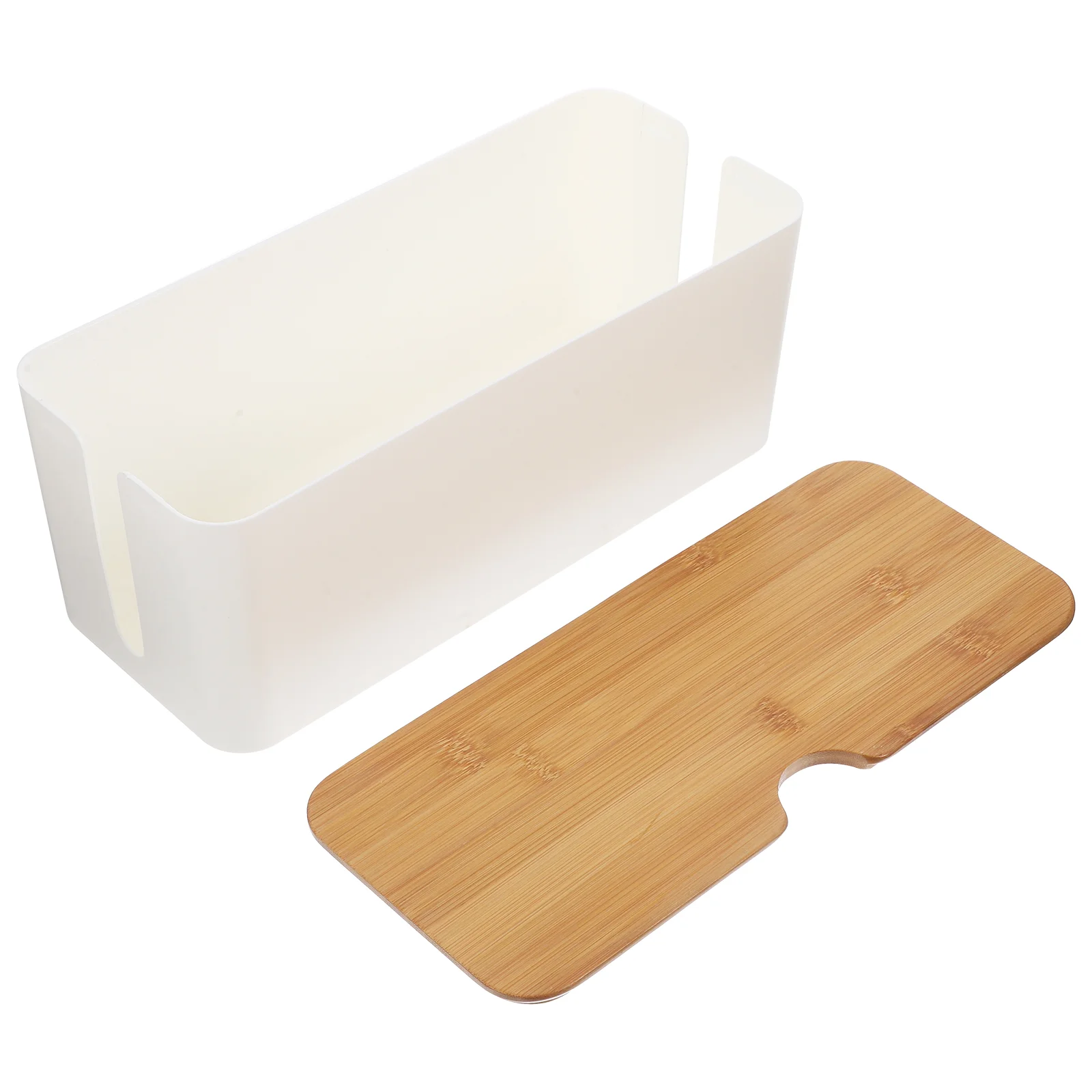 

Cord Cover Power Organizer Office Desk Hider Table Cable Management Box Computer