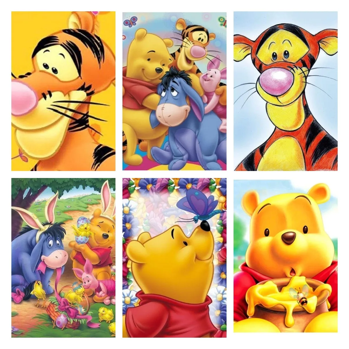 

5D DIY Disney Diamond Painting Cartoon winnie the pooh Full Square/Round Rhinestone Diamond Embroidery Cross Stitch Home Decor