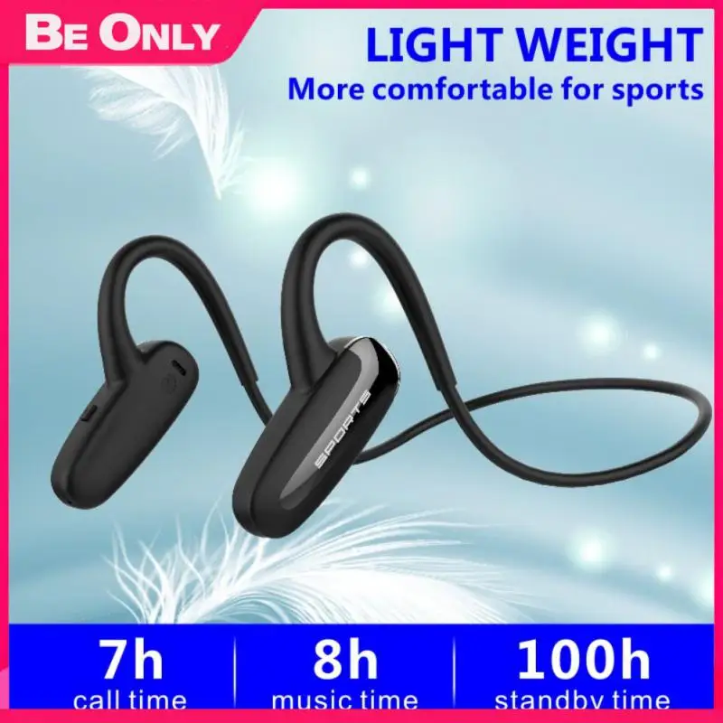 

Наушники-вкладыши с костной проводимостью, водонепроницаемая гарнитура с воздушной проводимостью, наушники с ушным крючком, гарнитура для ...