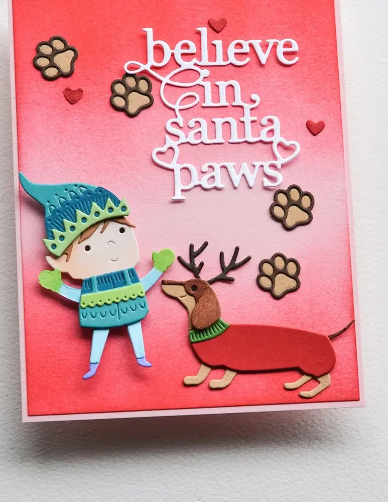 Mmao Craft металлические штампы для резки форма рождественская серия украшение