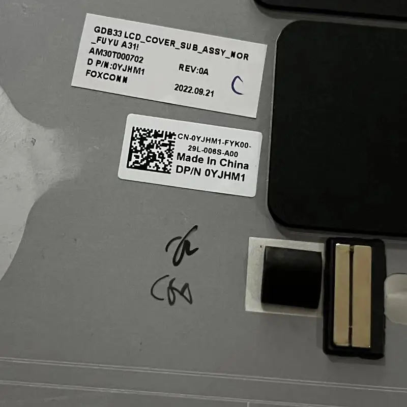 Новинка чехол для Dell Latitude 7320 2-в-1 задняя крышка ЖК-экрана 0YJHM1