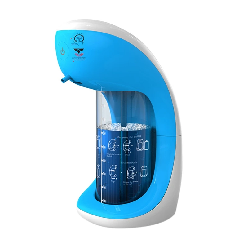 

Сенсорный дозатор мыла, бесконтактная фотография, телефон с дизайном в виде дельфина 500 мл