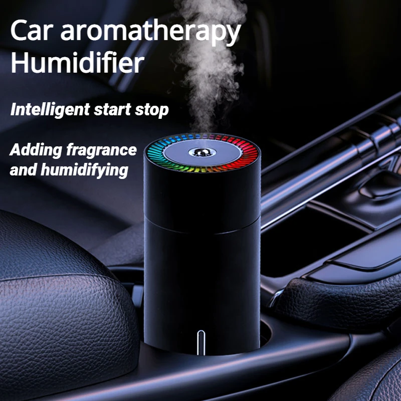 

Car Air Freshener Mini Portable USB Mist Purifier Aroma Aromatherapy Diffuser Essential Oil Humidifier For The Car Universal