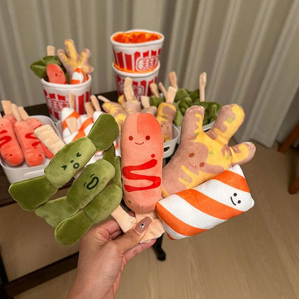 Миска куклы Oden и друзья Eat Spicy Hot Pot Set Креативный игровой домик Плюшевая игрушка