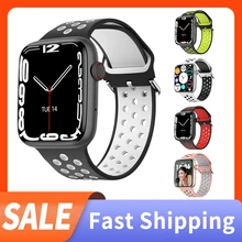 Original 44mm Smart Watch 2021 Men's Women Smartwatch Wireless Charging Bluetooth Calls Custom Watch