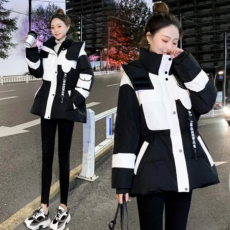 Парка женская одежда пуховое хлопковое пальто новинка 2024 Утепленная зимняя