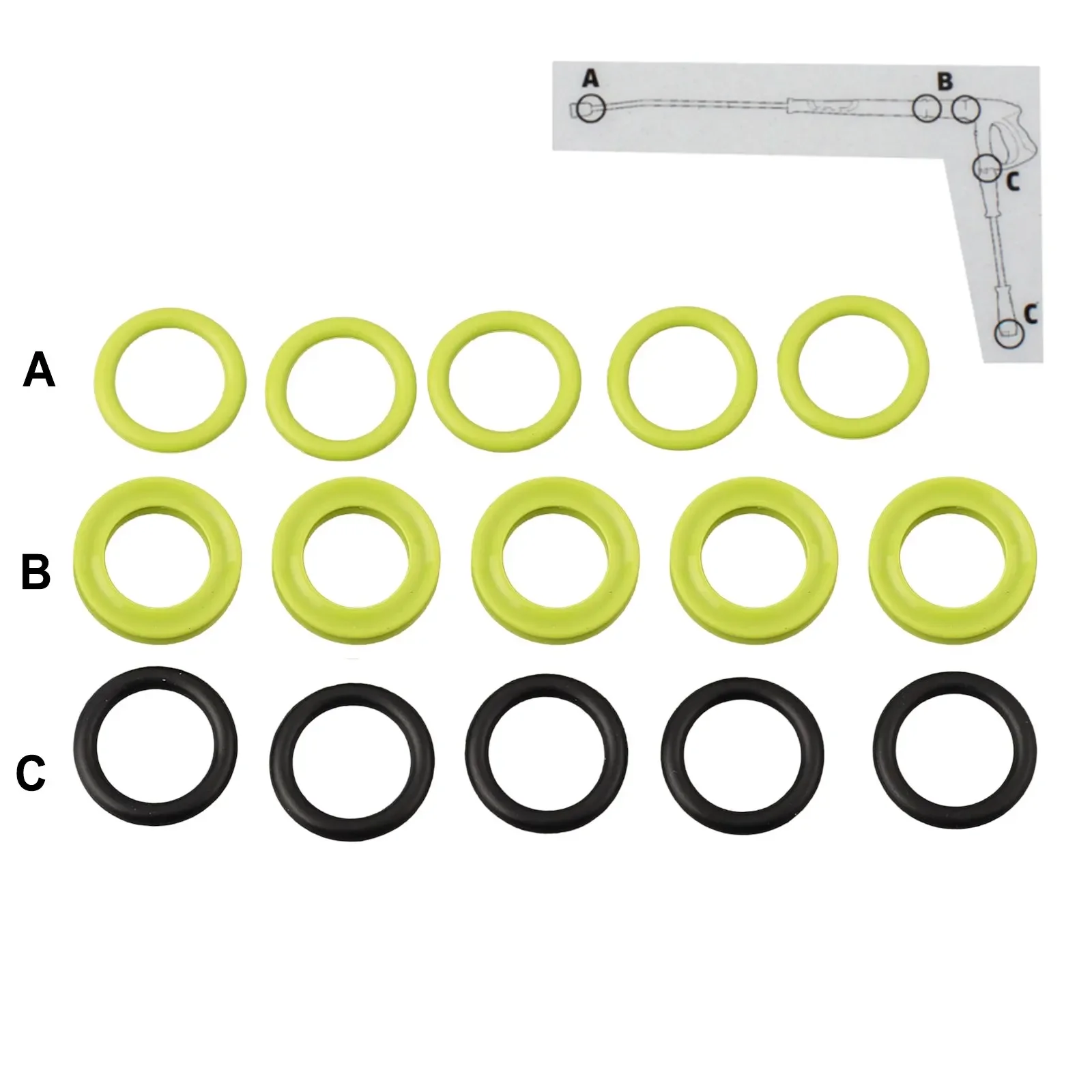 Комплект запасных частей промышленное силиконовое уплотнение для Karcher EasyForce