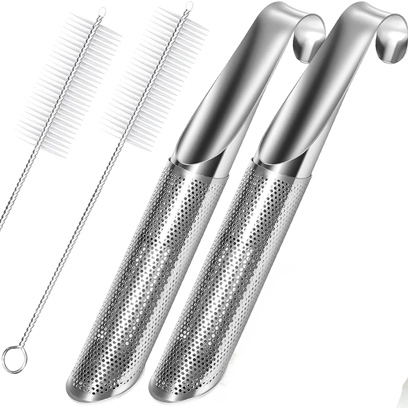 

1Set Stainless Steel Tea Infuser Stick Pipe Tea Infuser For Loose Tea Leaf, Tea Leaf Infuser Fine Mesh Tea Filter