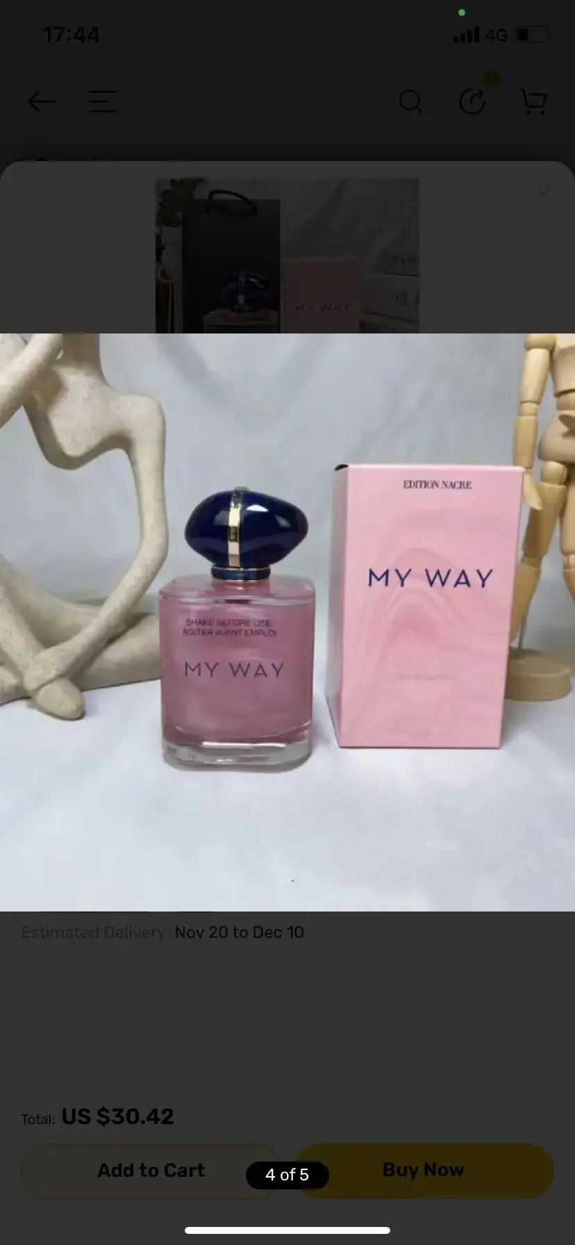 

Высококачественный аромат my way длительный естественный вкус унисекс Быстрая доставка 1