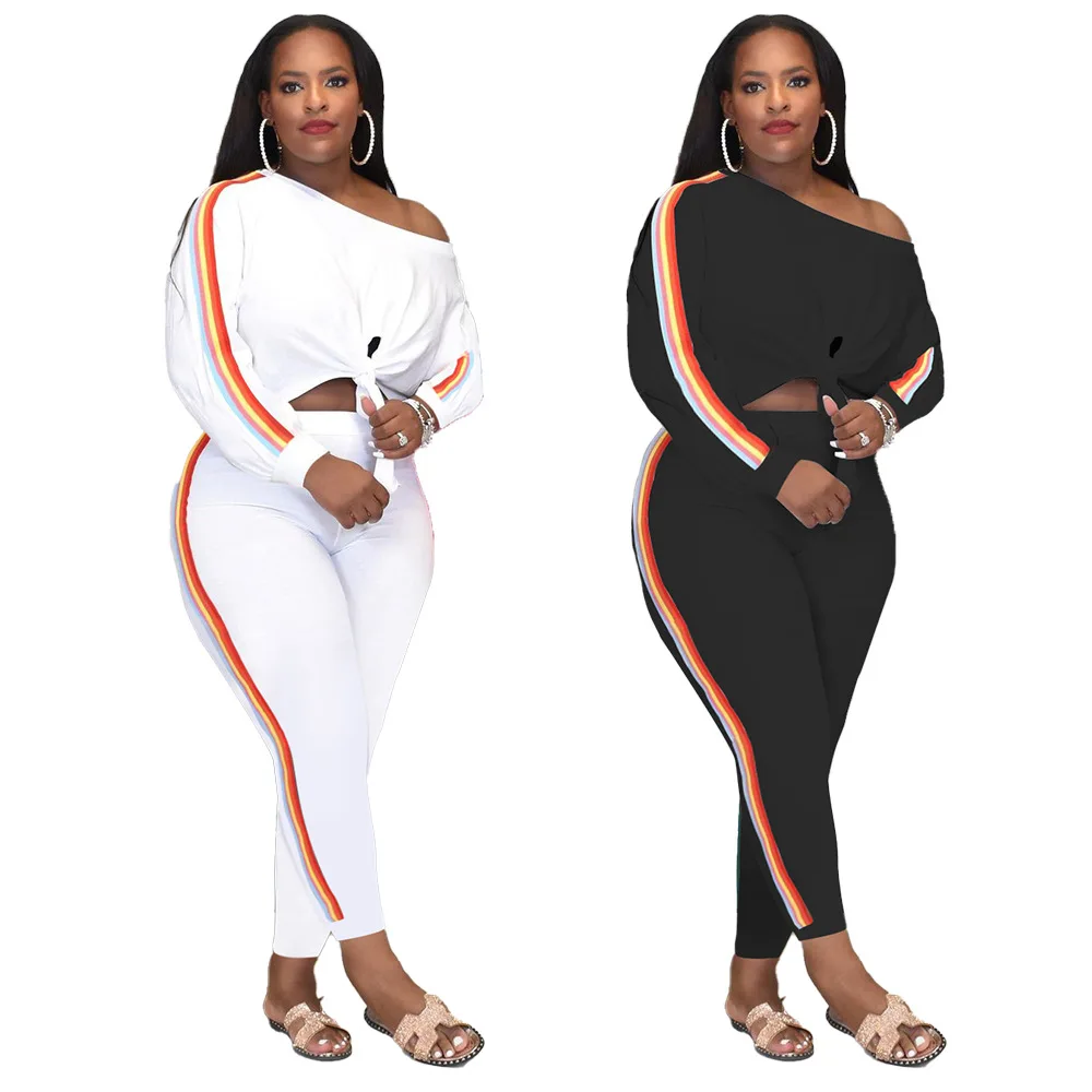 

Comfy 2 Piece Lounge Outfits for Girls Casual Round Neck Full Sleeve Sweatshirt