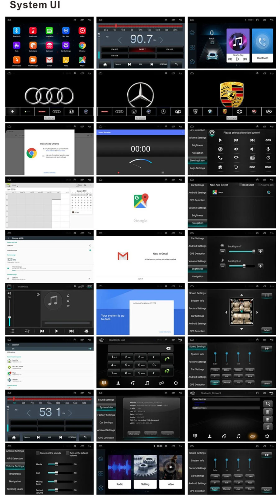 Фото 10,1 ''для Android 9.1 четырехъядерный процессор ОЗУ 1 ГБ ПЗУ 16 ГБ автомобильная стереосистема GPS WIFI BT DAB Mirror Link OBD для Honda CRV 2012-16 CANBUS №5