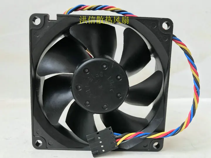 Бесплатная доставка оригинальный Φ 8025 3110KL-04W-B56 12V 0.30A 8CM 4-проводной PWM вентилятор