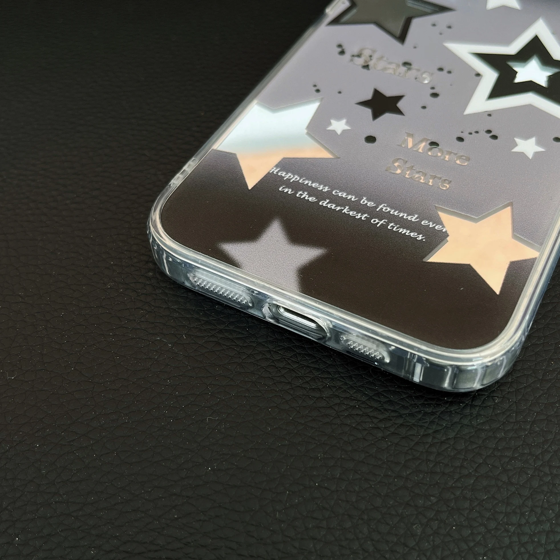 The latest version is applicable to iPhone14promax phone case mirror 13promax personality 12promax popular girl 11 star pattern