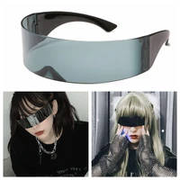 steampunk party gothic future warrior eyewear fashion retro sun glasses uv protection sunglasses rimless sunglasses