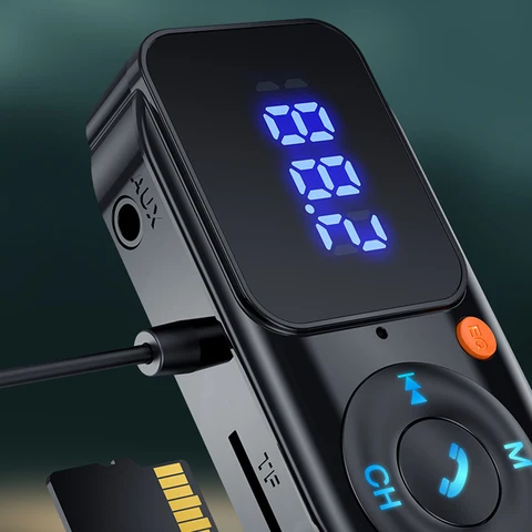 LAIMANEI FM-трансмиттер-модулятор для автомобиля